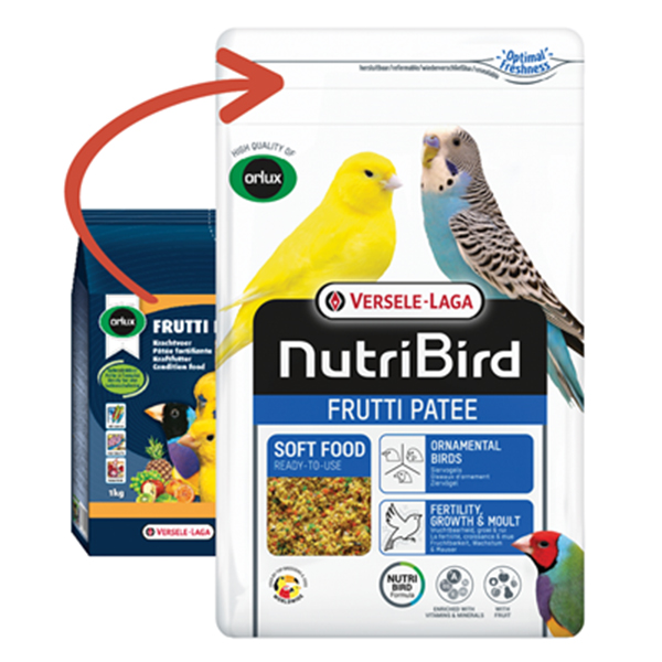 Versele-Laga NutriBird Frutti Patee - 1kg Versele-Laga NutriBird Frutti Patee - 1kg