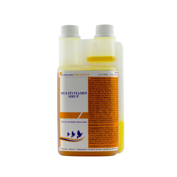 Tollisan Multi-Vitamin-Syrup - 500ml Tollisan Multi-Vitamin-Syrup - 500ml
