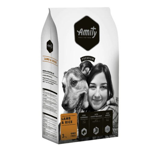 Amity Premium dog Lamb & Rice - 3kg