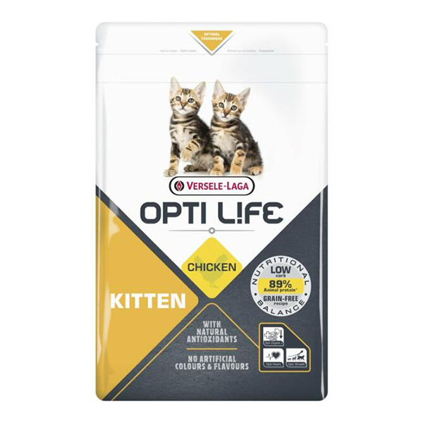 Versele-Laga Opti Life Cat Kitten (Junior) Chicken - 1kg Versele-Laga Opti Life Cat Kitten (Junior) Chicken - 1kg