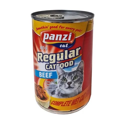 Panzi Cat Regular Konzerv Beef (Marha) - 415g