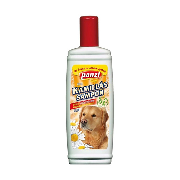 Panzi Kamillás Sampon Kutyáknak – 200ml Panzi Kamillás Sampon Kutyáknak – 200ml