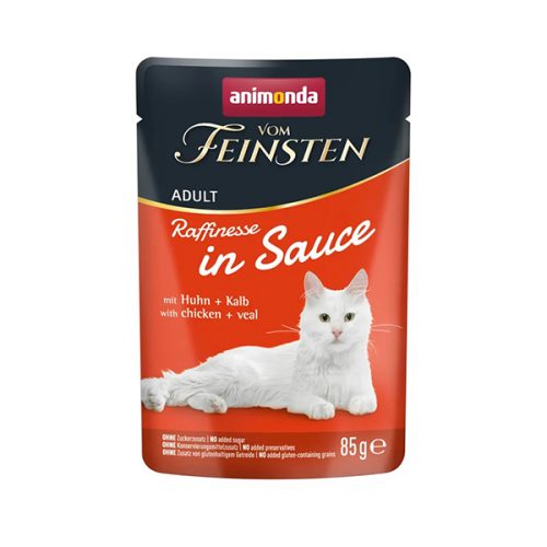 Animonda vom Feinsten Adult Raffinesse Szószban Csirke-Marha - 85g