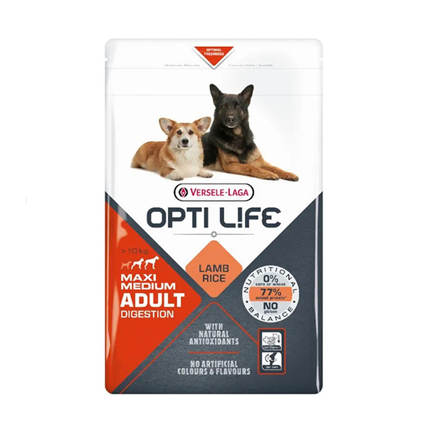 Versele-Laga Opti Life Digestion Adult Medium & Maxi - 12,5kg