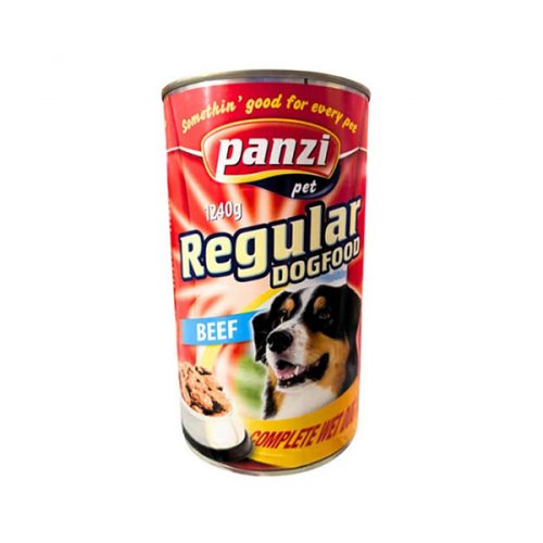 Panzi Regular Konzerv Kutyáknak Marha - 1240g