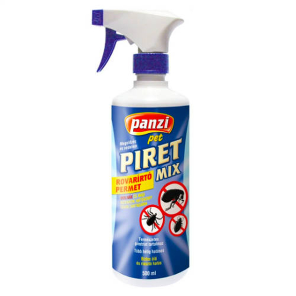 Panzi PiretMix bolha, kullancs, tetű, atka elleni permet - 500ml Panzi PiretMix bolha, kullancs, tetű, atka elleni permet - 500ml