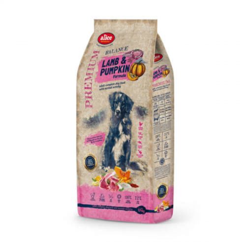 Alice Professional Adult Balance Lamb&Pumpkin Száraztáp – 17kg